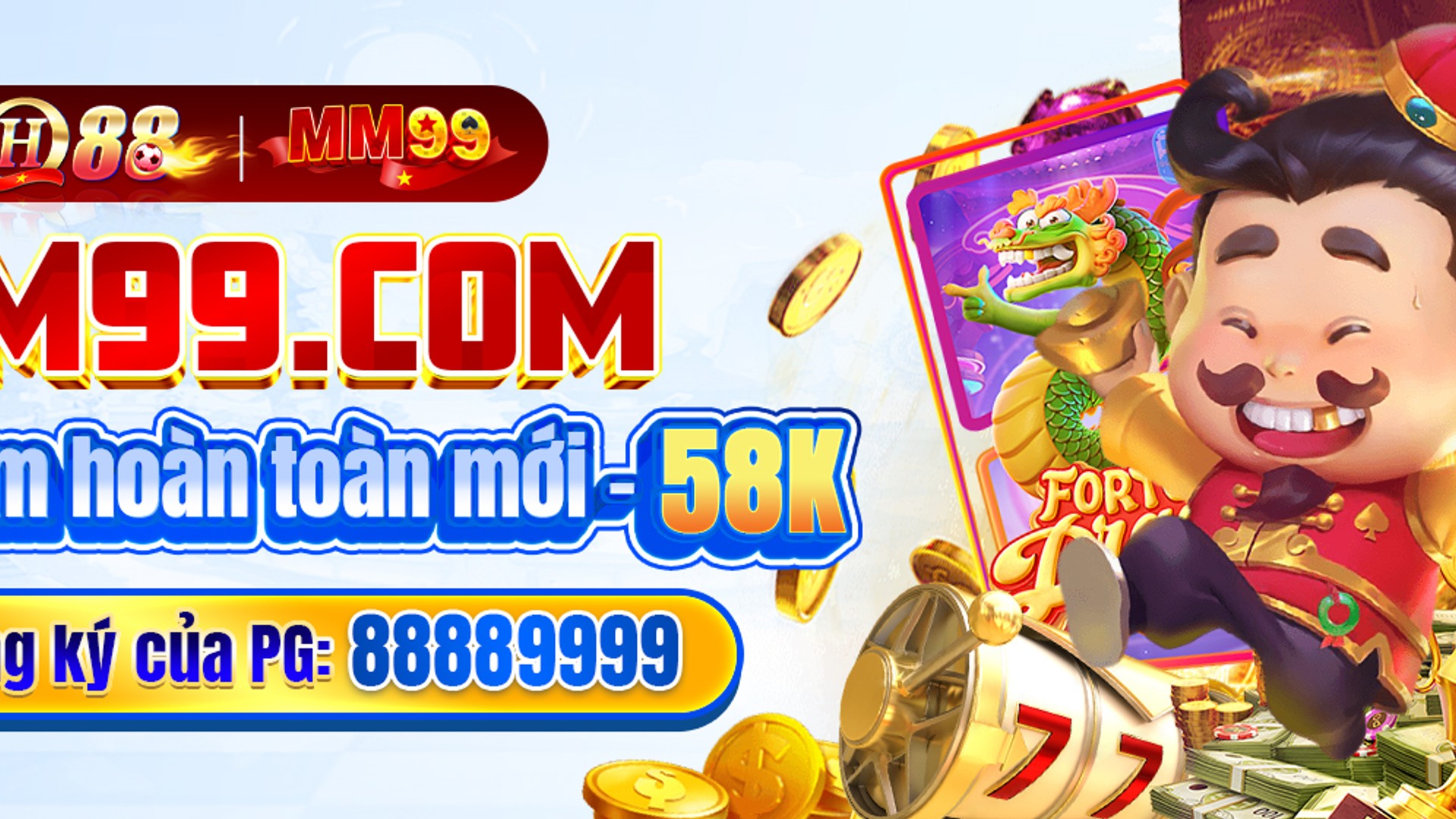 Chương Trình VIP Độc Quyền HM88 với tông màu vàng và xanh